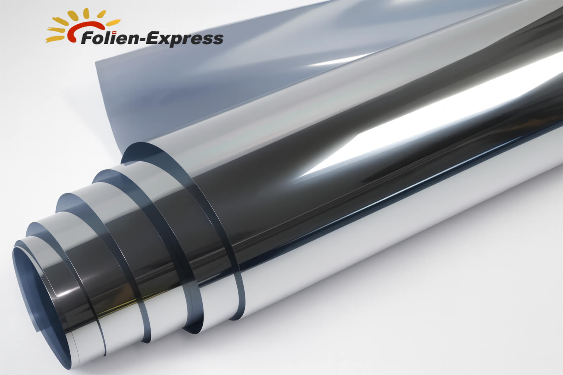 2 in 1 - Neue statisch haftende Sonnenschutz- & Spiegelfolie