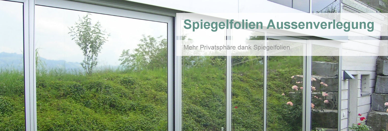 Spiegelfolien undurchsichtig