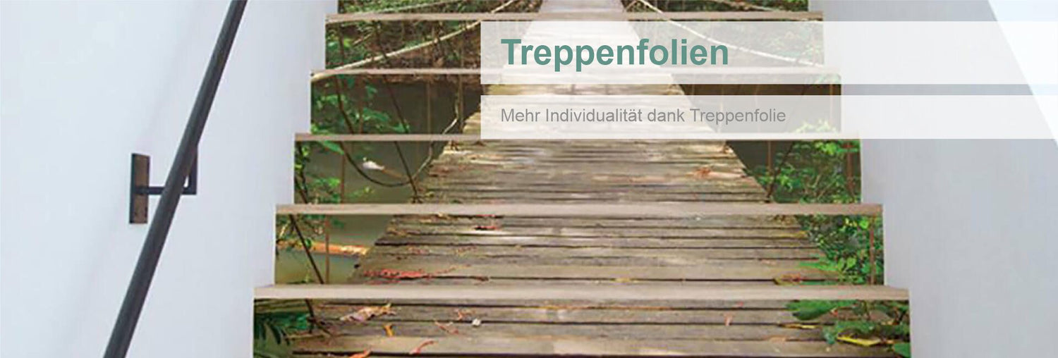 Treppenfolien - Mehr Individualität dank Treppenfolien
