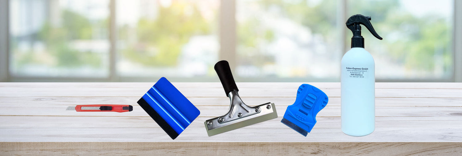 Zubehör zum Folieren