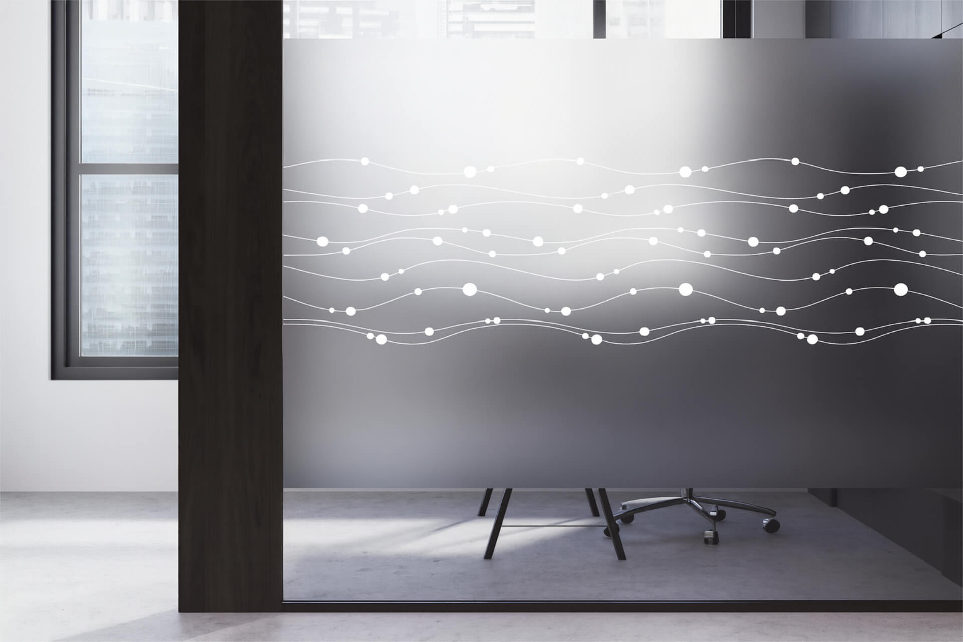 Bedruckte Fensterfolien