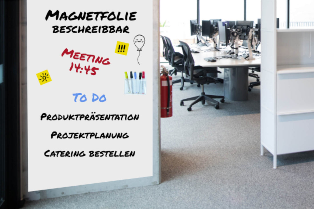 Magnetfolien - Vielseitigkeit im Alltag