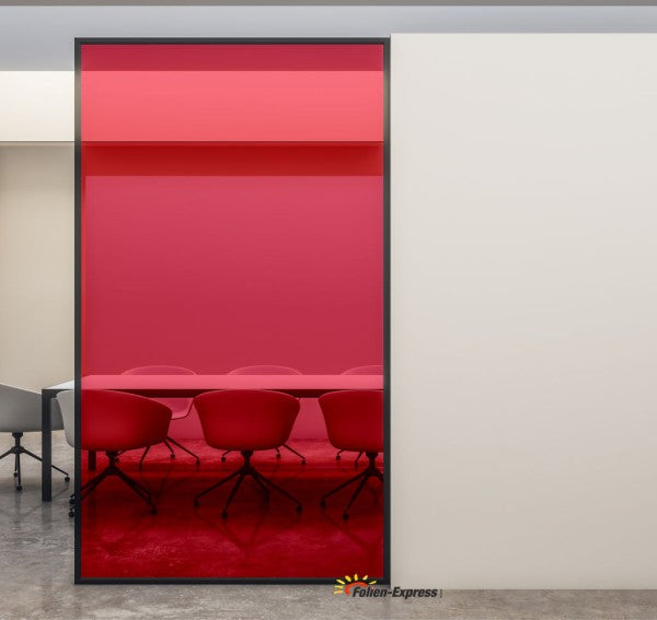 Transparente Farbfolie Rot B45M1