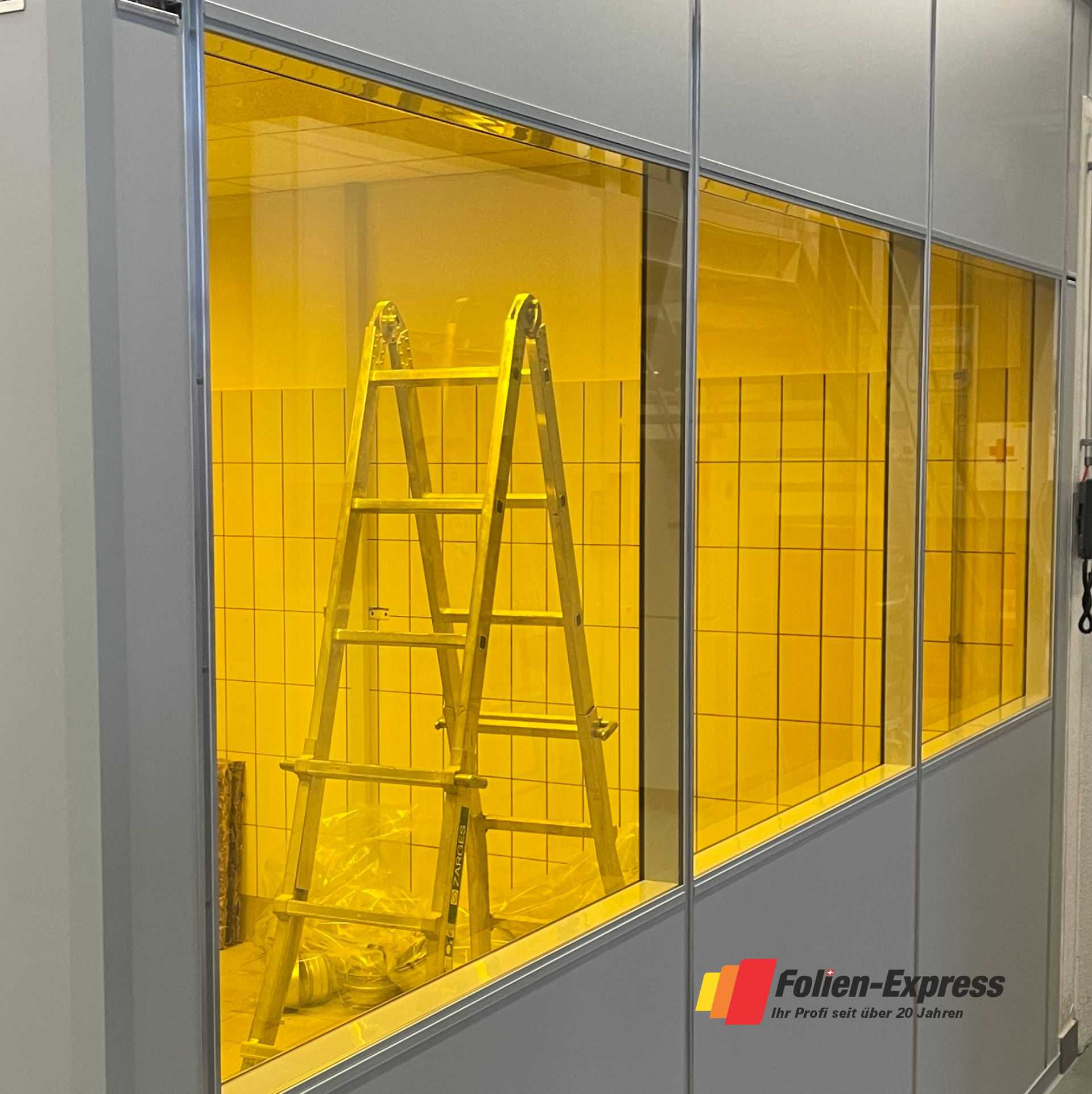 Transparente Farbfolie Gelb B45M3