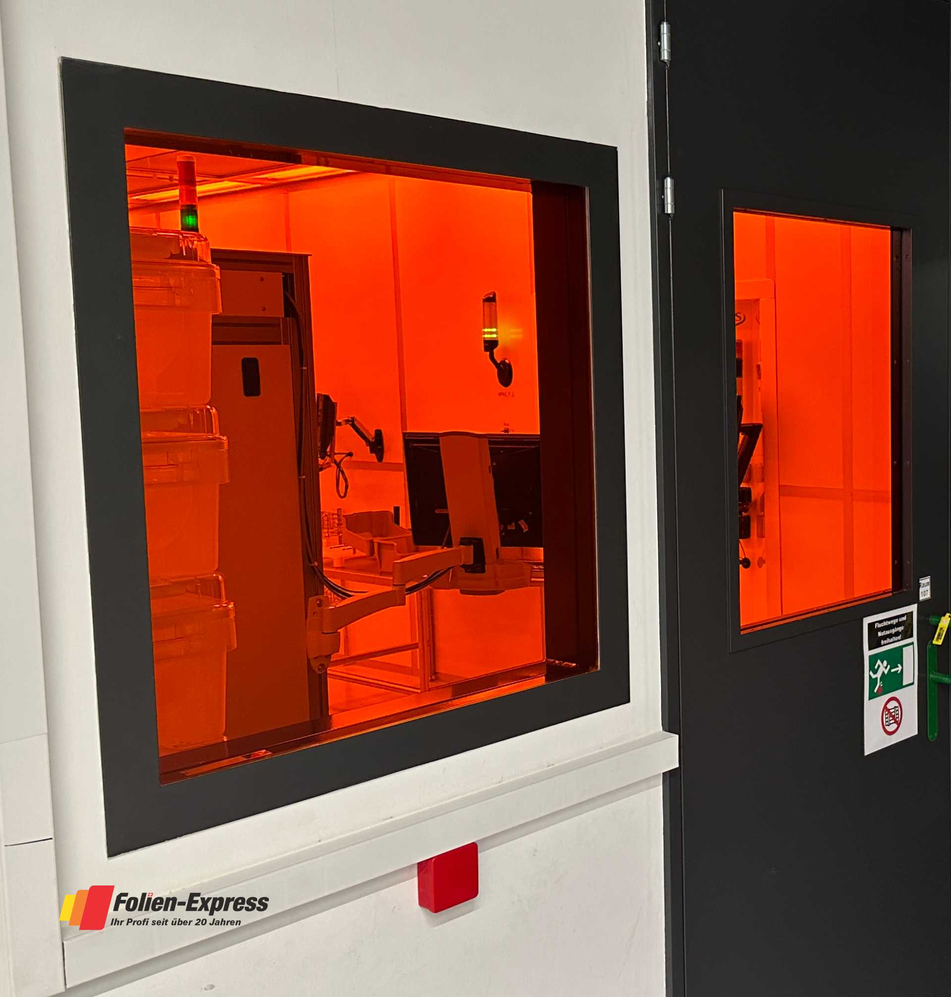 Transparente Farbfolie Orange B45M9