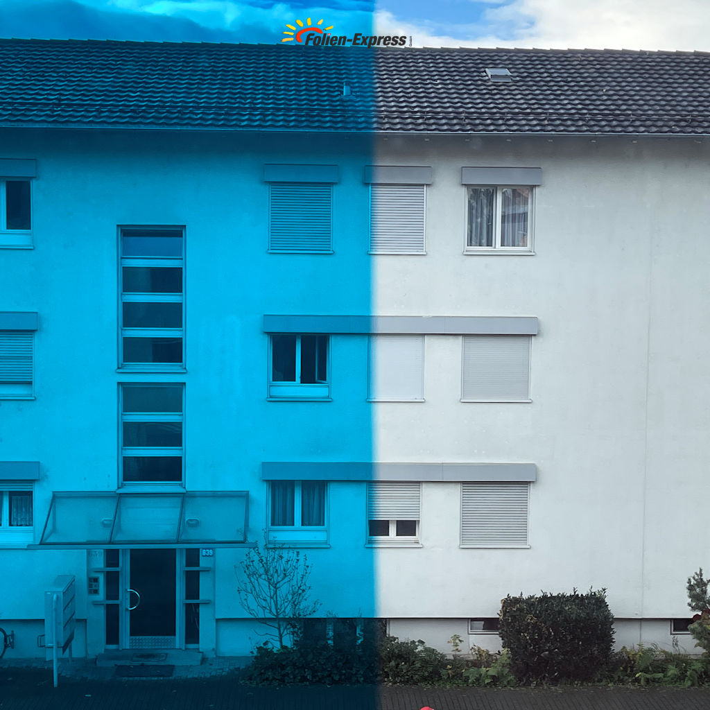 Lampenfolie Hellblau