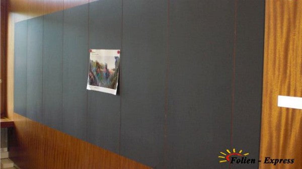 Magnethaftende Folie Schwarz