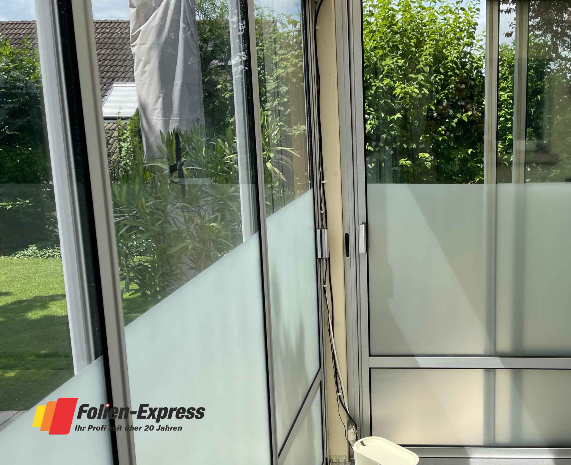 Sichtschutzfolie B37 Aussenverlegung