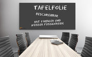 Tafelfolie für Flüssigkreide