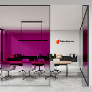 Transparente Verlaufsfolie Pink B45M20