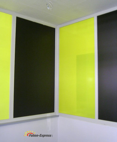 Farbfolie Schwarz glanz