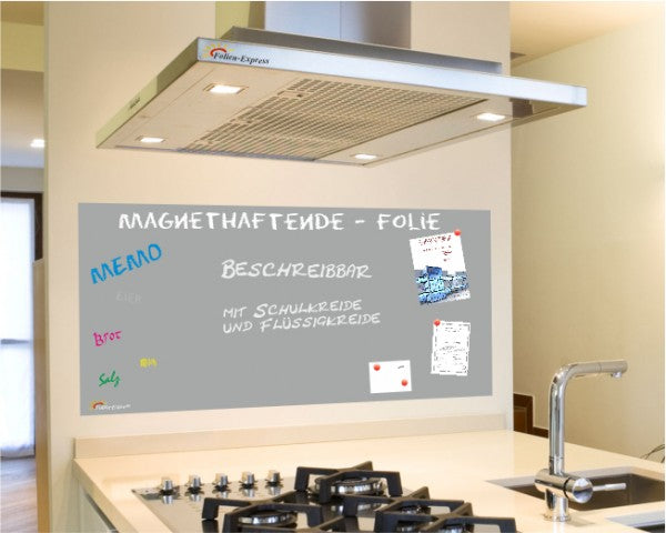 Magnethaftende Folie Grau