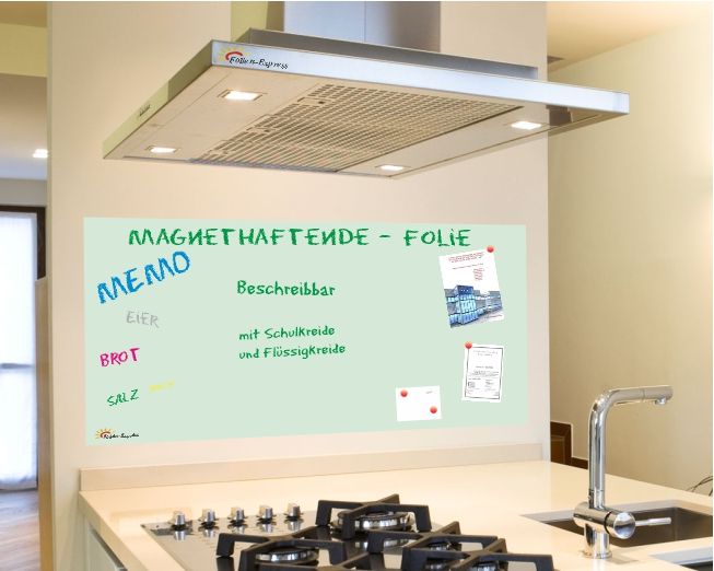 Magnethaftende Folie Hellgrün