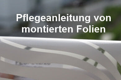 Pflegeanleitung