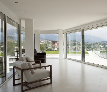 Sonnenschutzfolien Innenverlegung