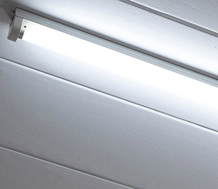 Splitterschutz für Leuchstoffröhren