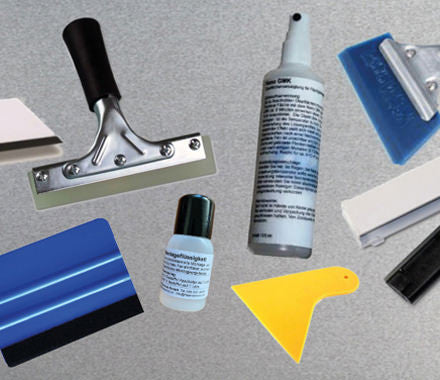 Zubehör zum Folieren