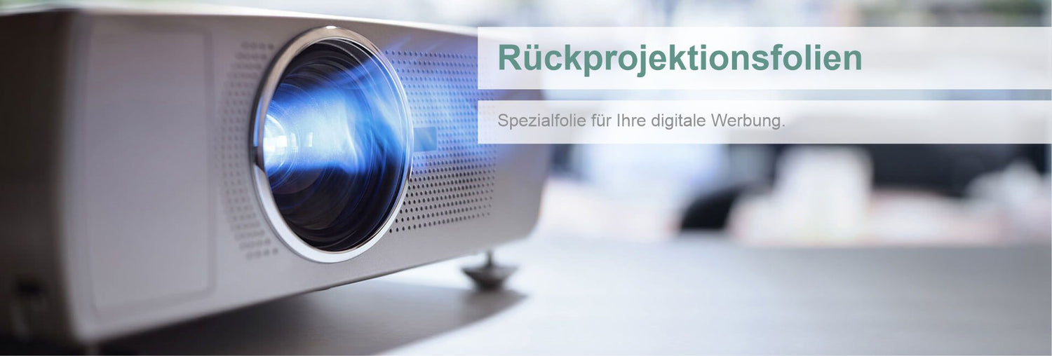 Rückprojektionsfolien