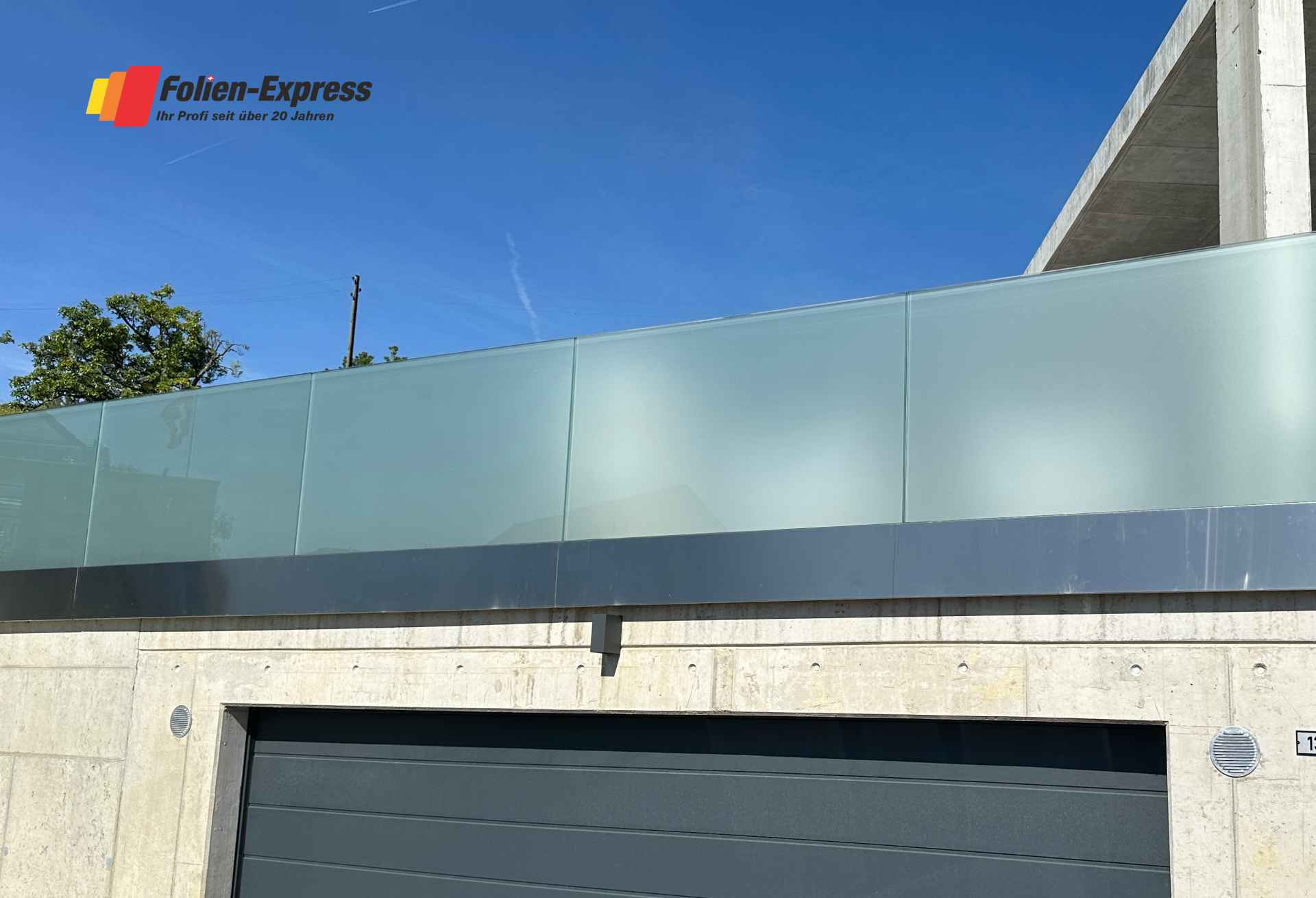 Sichtschutzfolie B35 Aussenverlegung