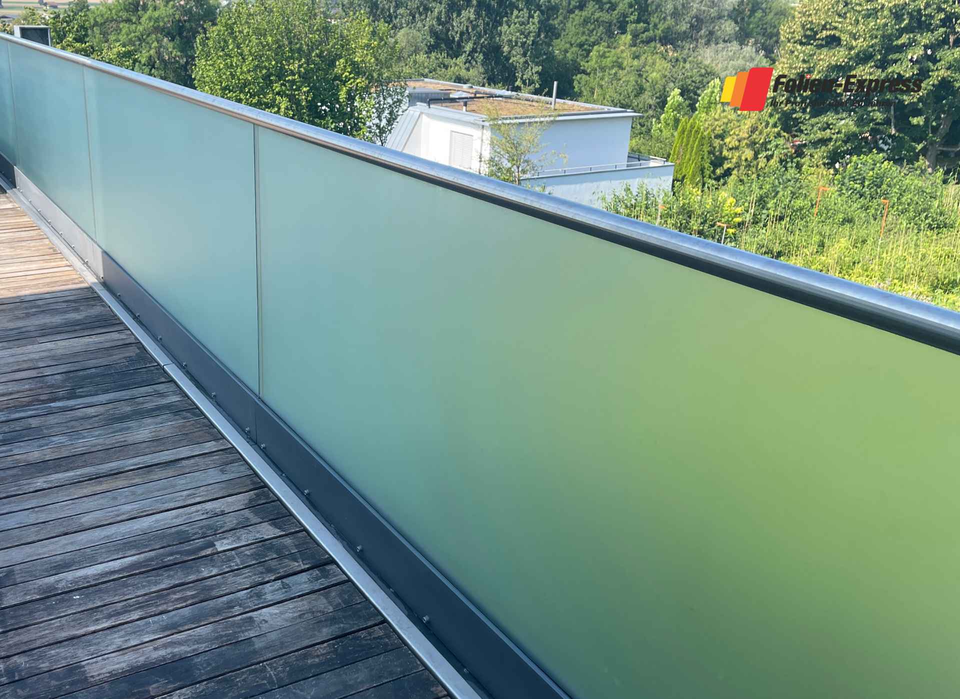 Sichtschutzfolie B35 Aussenverlegung