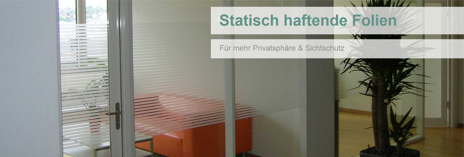 Statisch haftende Folien
