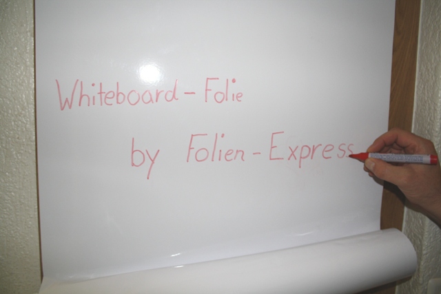 Whiteboard Folie Weiss