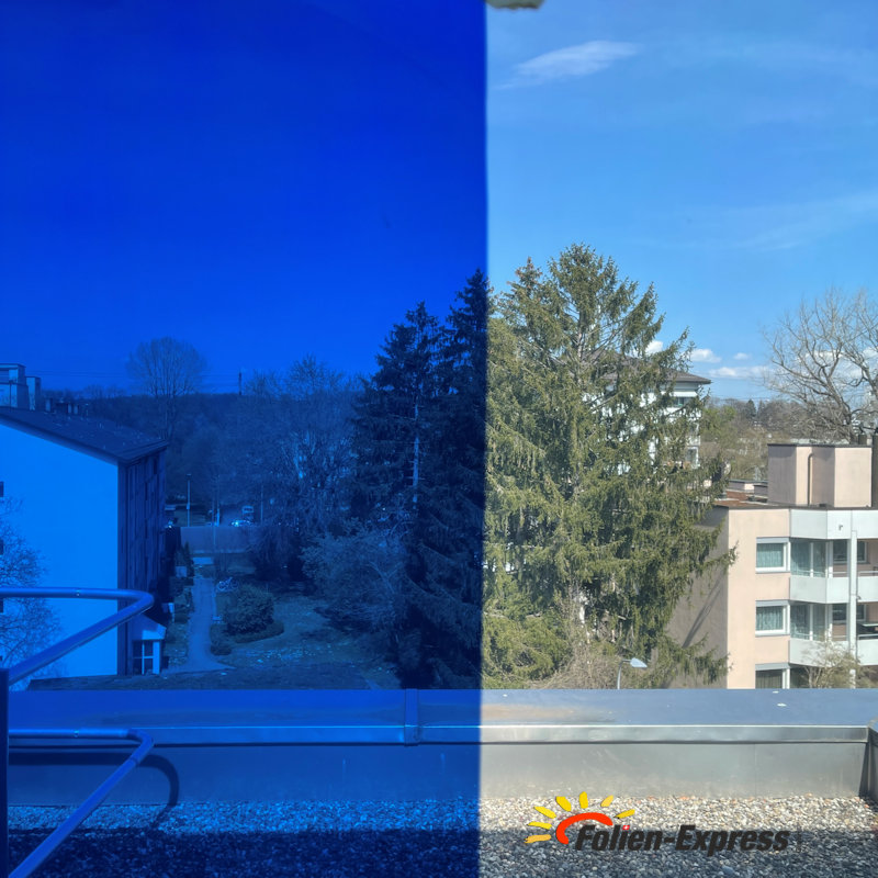 Lampenfolie Blau