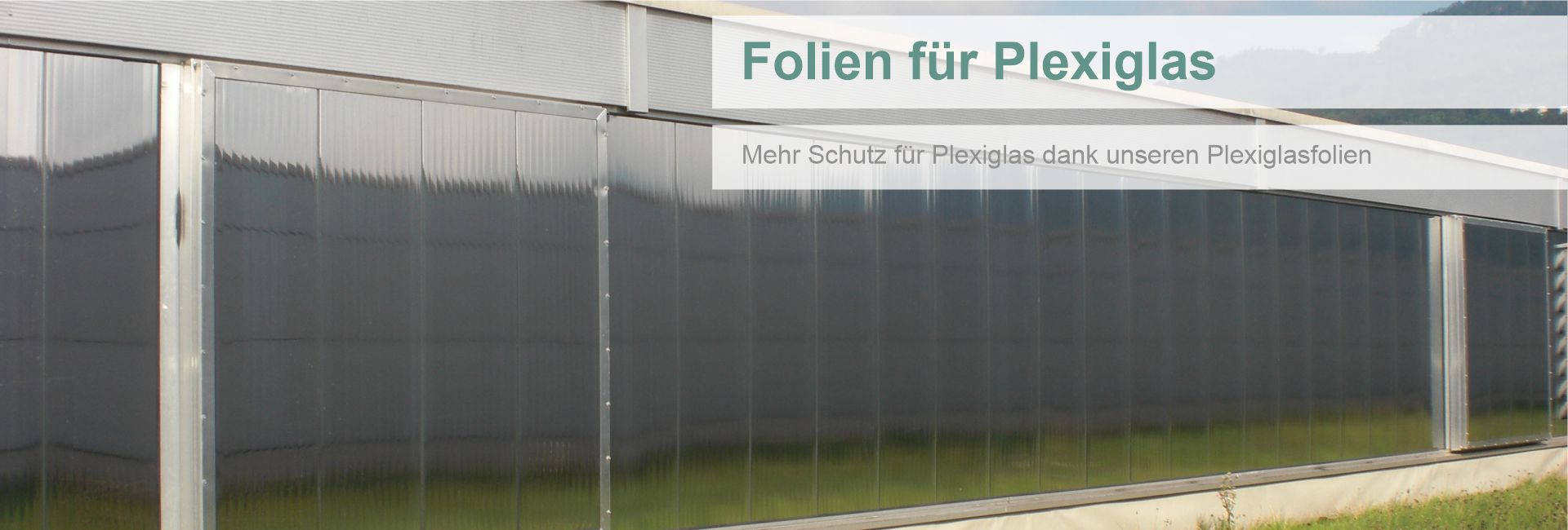 Plexiglas Folien