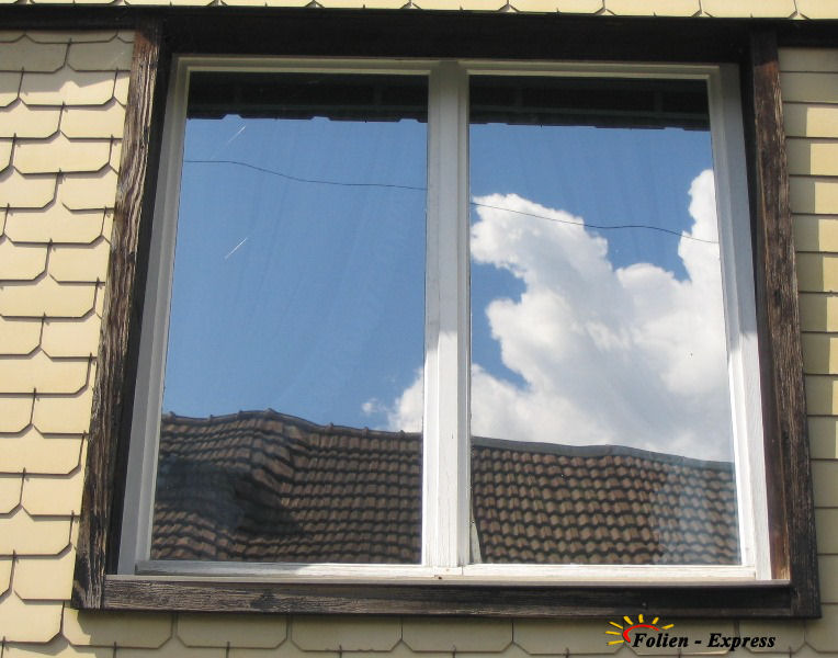 Privatsphäre Fensterfolie Sonnenschutz Spiegel Reflexion