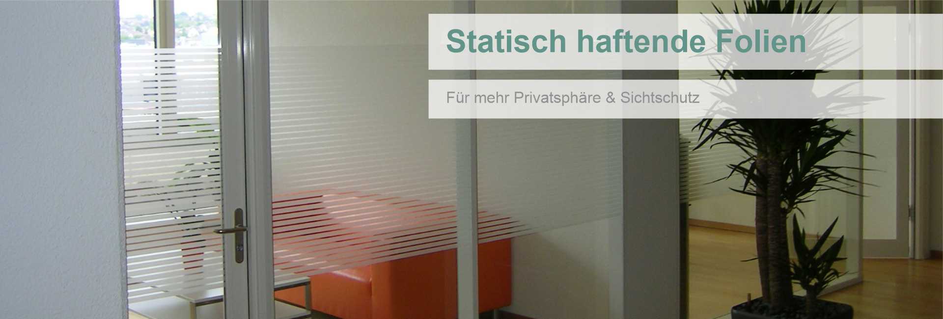 statisch haftende Folien