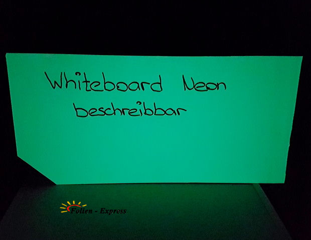 Whiteboard Folie Neon