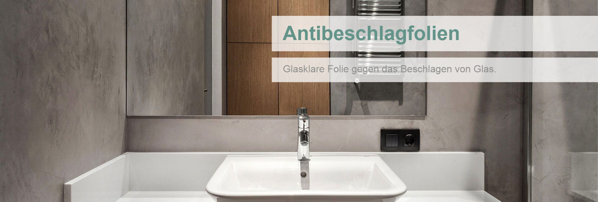 Antibeschlagfolie