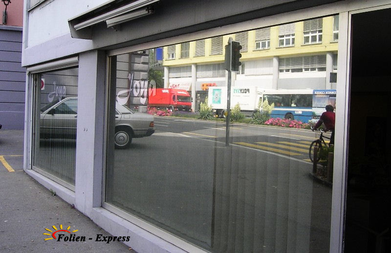 Spiegelfolien wo von Innen eine sehr guten Ausblick verfügen